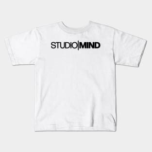 Studio Mind, Plain Black Logo Kids T-Shirt